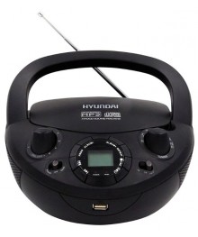 Магнитола Hyundai H-PCD200 черный (2Вт CD/RW FM(dig) USB MP3 )кой по Дальнему Востоку. Большой каталог музыкальных центров оптом с доставкой по Дальнему Востоку.