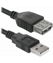 Кабель соед.USB02-17 USB 2.0 AM-BM 5м DEFENDERВостоку. Адаптер Rolsen оптом по низкой цене. Качественные адаптеры оптом со склада в Новосибирске.