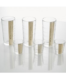 Набор стаканов 6 предметов GN56/50  (365 не поводов) (3 стакана + 3 стопки) (4)керамики в Новосибирске оптом большой ассортимент. Посуда фарфоровая в Новосибирскедля кухни оптом.