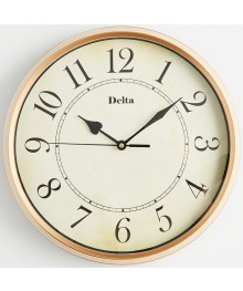 Часы настенные DELTA DT9-0005 d=31*31*5 cм (10)астенные часы оптом с доставкой по Дальнему Востоку. Настенные часы оптом со склада в Новосибирске.