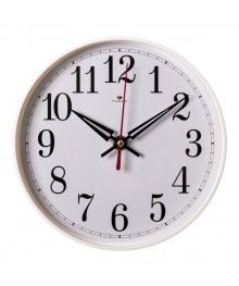 Часы настенные СН 2019 - 107 Классика белый круглые (20х20) (10)астенные часы оптом с доставкой по Дальнему Востоку. Настенные часы оптом со склада в Новосибирске.