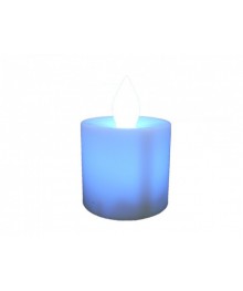 Cвеча LED Огонёк LD-115 (синий)ки сувенирные оптом с доставкой по Дальнему Востоку. Большой каталог сувенирных светильников оптом.