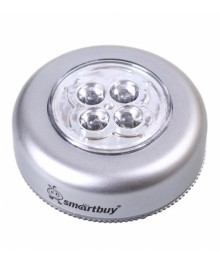 Фонарь Smartbuy Missouri LED (фонарь-подсветка 3штХ4LED,серебристый) SBF-830-Sом со склада в Новосибриске. Большой каталог Фонари SmartBuy оптом с доставкой по Дальнему Востоку.