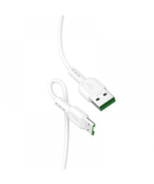 Кабель USB - micro USB HOCO X33 Surge 1 метр, 4A, ПВХ, белый (33/330)