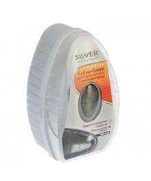 Губка-блеск для обуви SILVER с дозатором, силикон/антистатик, 6мл, бесцв, PS3007-03