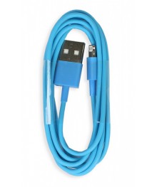 Адаптер Smartbuy iK-512c  USB - 8-pin для Apple, цветные, длина 1,2 м,  голубыеВостоку. Адаптер Rolsen оптом по низкой цене. Качественные адаптеры оптом со склада в Новосибирске.