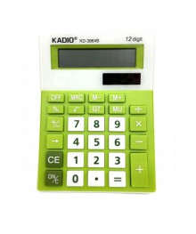 Калькулятор Kadio KD-3864B (12 разр.) настольныйм. Калькуляторы оптом со склада в Новосибирске. Большой каталог калькуляторов оптом по низкой цене.