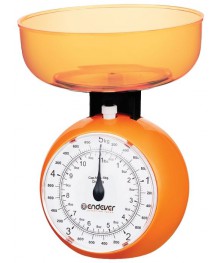 Весы Кухонные Endever KS-518 механические, оранжевый кухоные оптом с доставкой по Дальнему Востоку. Большой каталогкухоных весов оптом по низким ценам.