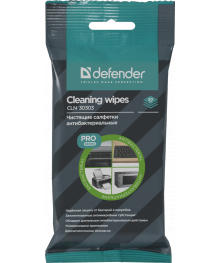 DEFENDER CLN30303 PRO 20шт Салфетки для поверхностей, антибактериальн (истек срок годности дек2019)