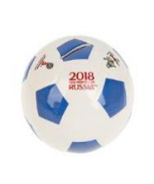 КОПИЛКА  памятная ЧМ 2018 Мяч d=11.5см синяя  керамич (картонная стяжка) 36шт/уп