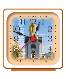 Часы будильник  Салют 3Б-А2.1-514 ЧАСОВНЯ2 (24/уп)стоку. Большой каталог будильников оптом со склада в Новосибирске. Будильники оптом по низкой цене.
