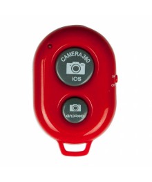 Bluetooth-кнопка дистанционного спуска затвора фотокамеры RMH-020BTH Selfie RedЗащитная пленка оптом в Новосибирске. Купить стилусы, защитные пленки на телефон оптом.
