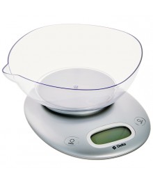 Весы кухонные DELTA KCE-34 серебро (с чашей 5 кг,электронные, стекло, LCD дисплей) 12/уп кухоные оптом с доставкой по Дальнему Востоку. Большой каталогкухоных весов оптом по низким ценам.