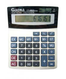Калькулятор GAONA DS-9600 (12разр., р-р 14 х 17 см) настольныйм. Калькуляторы оптом со склада в Новосибирске. Большой каталог калькуляторов оптом по низкой цене.