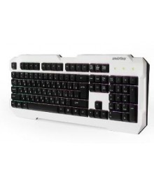 Клавиатура SmartBuy 332 ONE USB с подсветкой бело-чёрная (SBK-332U-WK)ом с доставкой по Дальнему Востоку. Качетсвенные клавиатуры оптом - большой каталог, выгодная цена.