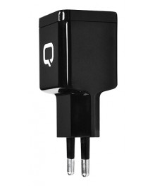 Блок пит USB сетевой Qumo Energy 1 USB, 1A, + Apple cable, черныйUSB Блоки питания, зарядки оптом с доставкой по России.