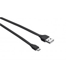Кабель USB - micro USB плоский, PVC, 1м, черный, коробка с окномВостоку. Адаптер Rolsen оптом по низкой цене. Качественные адаптеры оптом со склада в Новосибирске.