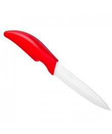 Нож кухон.керамический SATOSHI белый 10см оптом. Набор кухонных ножей в Новосибирске оптом. Кухонные ножи в Новосибирске большой ассортимент