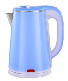 Чайник Добрыня DO-1235B 2,3л, 2200Вт, голубойибирске. Чайник двухслойный оптом - Василиса,  Delta, Казбек, Galaxy, Supra, Irit, Магнит. Доставка