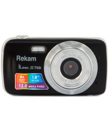 Фотоаппарат Rekam iLook S750i чёрный 12Mp 1.8" SD /AAAоптом с доставкой по Дальнему Востоку. Большой каталог цифровых фотоаппаратов оптом по низкой цене!