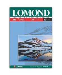 Ф/бум для стр принт Lomond A4 глянц 200г/м2 (50л)  0102020му Востоку. Купить фотобумагу для принтера оптом по низкой цене - большой каталог, выгодный сервис.