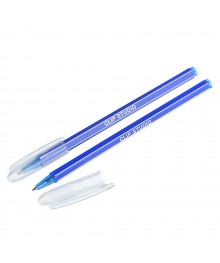 Ручки шариковые набор 2 шт, синяя, масляные чернила, 0,7мм, в пакете с подвесом