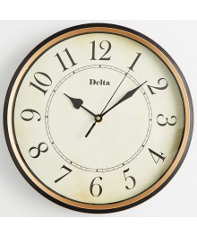Часы настенные DELTA DT9-0004 d=31*31*5 cм (10)астенные часы оптом с доставкой по Дальнему Востоку. Настенные часы оптом со склада в Новосибирске.