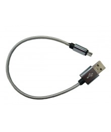 Кабель USB - micro USB Орбита OT-SMM32 (KM-32)  2A,30смВостоку. Адаптер Rolsen оптом по низкой цене. Качественные адаптеры оптом со склада в Новосибирске.