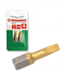 Бита Hammer Flex 203-140 PB SL-1,2*6,5 25mm TIN, 2шт.Алмазные диски оптом со склада в Новосибирске. Расхлодники для инструмента оптом по низкой цене.