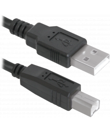 Кабель соед.USB04-17 USB 2.0 AM-BM 5м DEFENDERВостоку. Адаптер Rolsen оптом по низкой цене. Качественные адаптеры оптом со склада в Новосибирске.