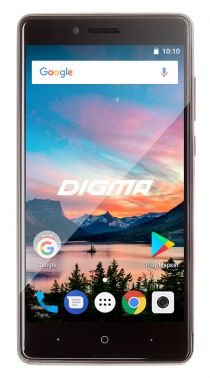 Смартфон  Digma HIT Q500 3G 8Gb черн 3G 2Sim 5" TN 480x854 And7.0 5Mpix WiFi BT GPS