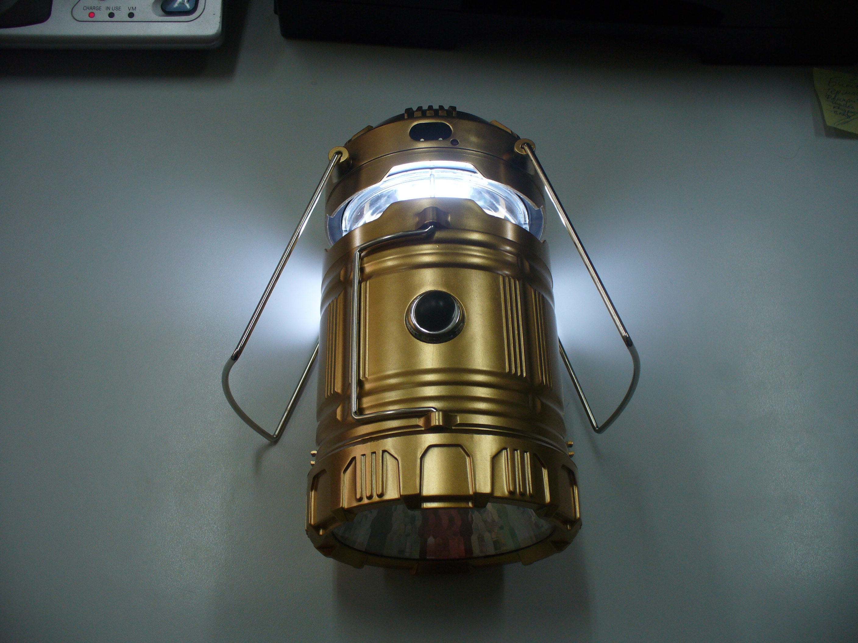 фонарик светод. кемпенговый аккум. MAGIC COOL JH-5801, 3 режима, USB - подзарядка