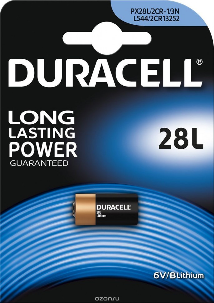 Бат 2CR1/3N          Duracell Ultra  BL-1  (6/30шт)