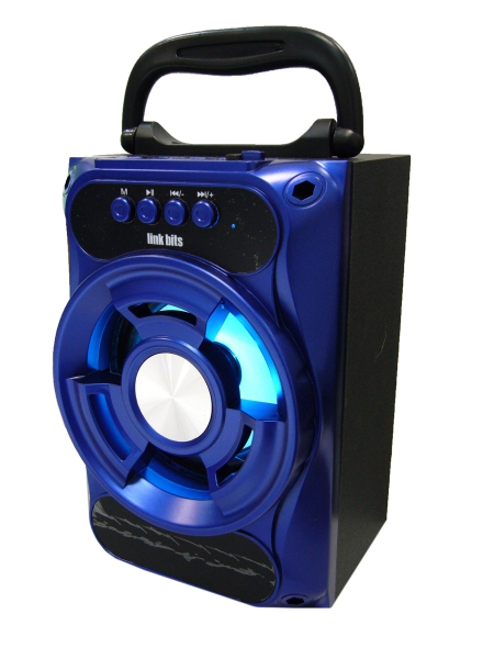 Мини колонки MP3 Орбита KTS-857В с BLUETOOTH  (5W,T F, USB, FM аккум)
