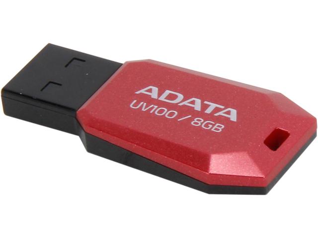 USB2.0 FlashDrives 8Gb ADATA UV100 red