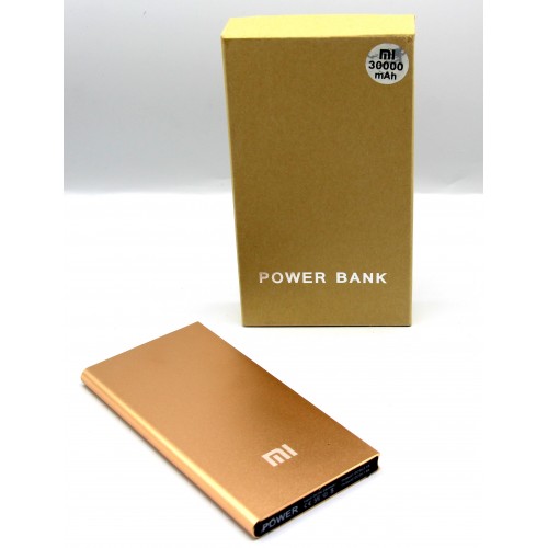 Внешний аккумулятор Power Bank  Xiaomi  +2USB MI 30000 mAh