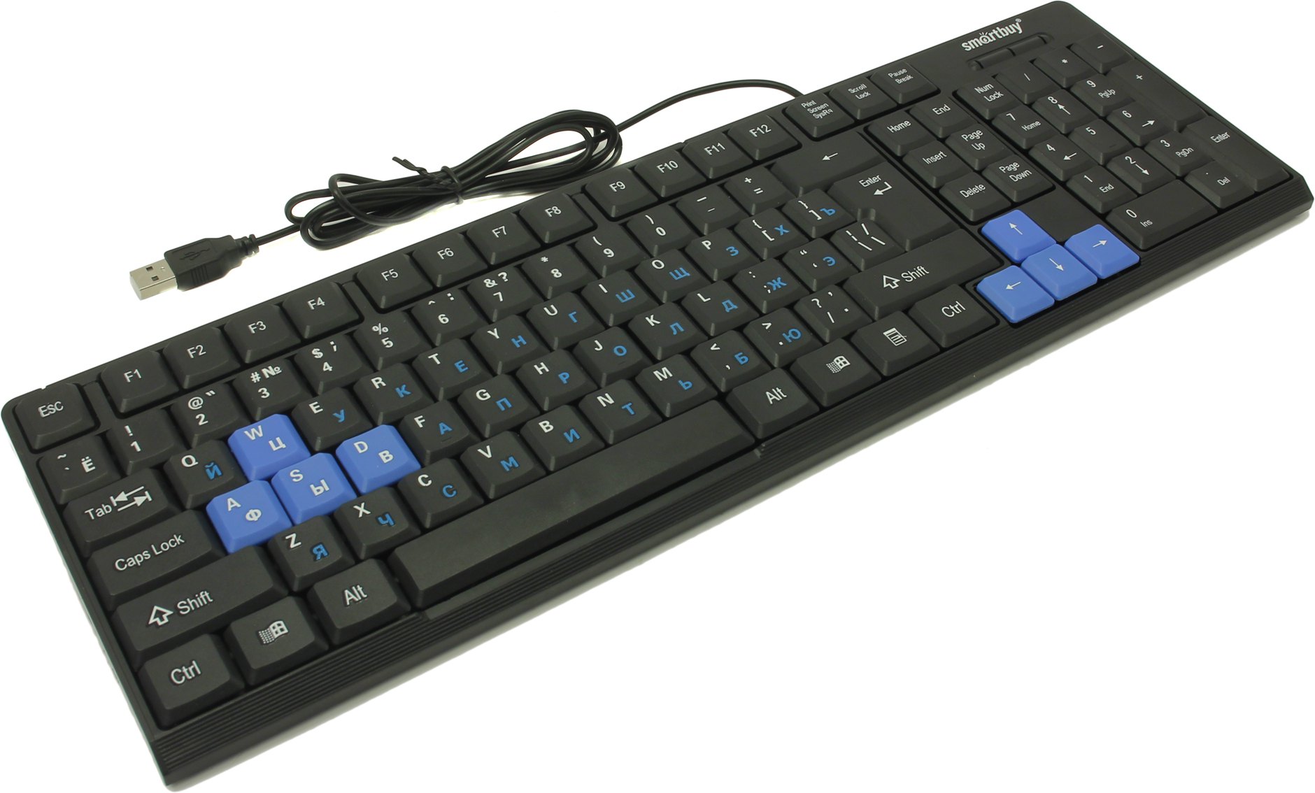 Клавиатура Smartbuy 134 ONE USB черная (SBK-134-K)