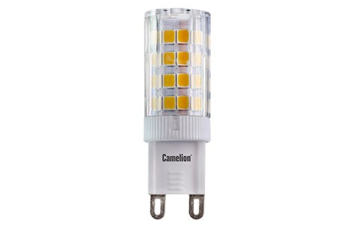 Эл. лампа светодиодная Camelion LED-G9-4W-/845/G9(4Вт 220В, аналог ) уп.1/10/100(88407)