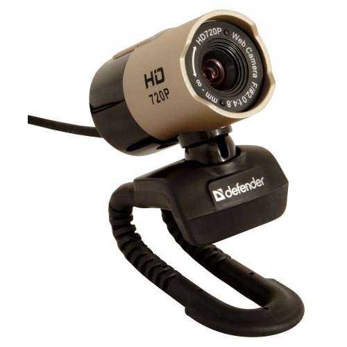 Камера д/видеоконференций Defender G-lens 2577 HD720p 2МП, 5сл. стекл.линза