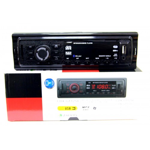 Авто магнитола +Bluetooth+USB+AUX+Радио CDX-GT1256BT