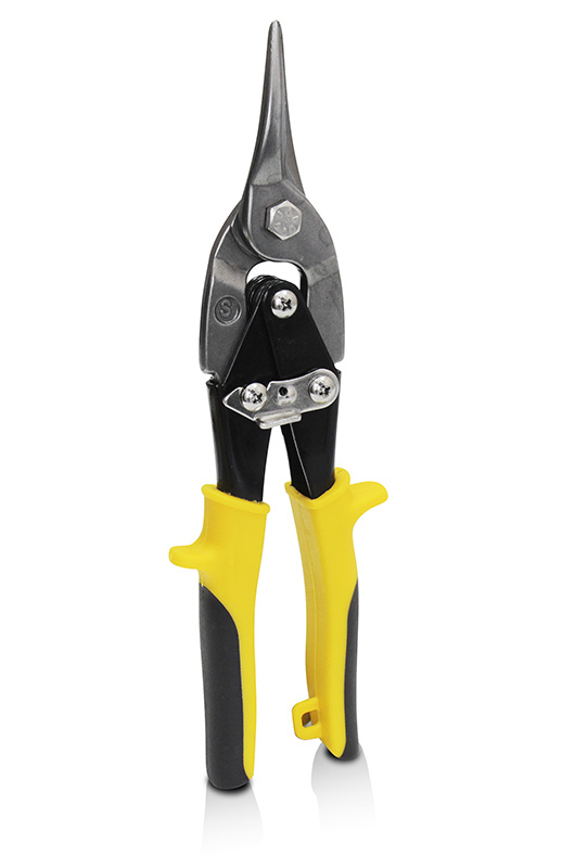Ножницы по металлу Kolner KAS 10 (10", углеродистая сталь, пластик рукоятки с прорезин вставками