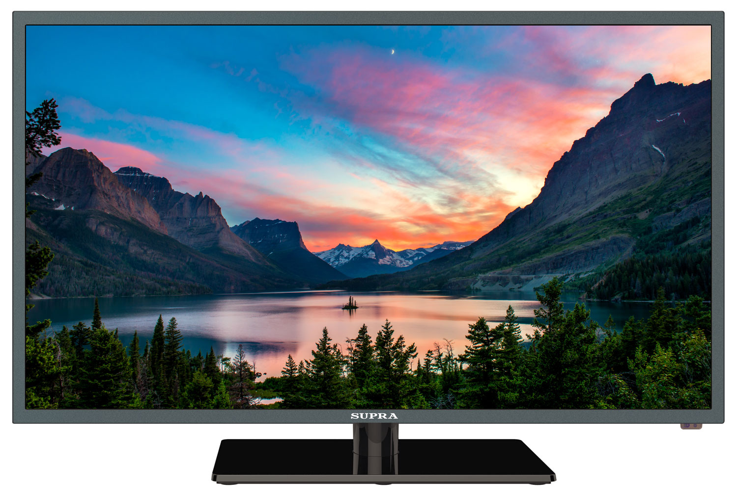 LCD телевизор  SUPRA STV-LC32LT0012W граф (32" LED HDReady DVB-T/ DVB-T2 USB(видео MKV) HDMI 2*5Вт)