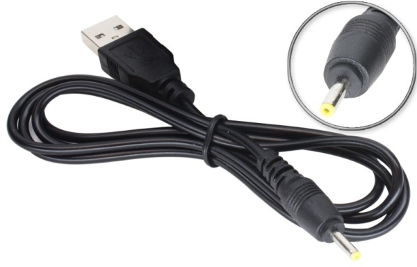 Кабель USB Орбита BS-370 (штекер USB - 2,5мм питание) 1,5м
