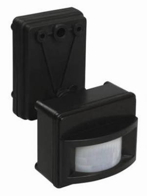 Сенсор Camelion LX-01/BI черный (Сенсор на движение и  освещение для вкл-ния 500Вт-ного прожектора)
