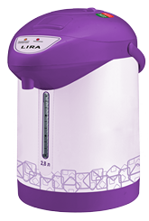 Термопот "LIRA" LR 0404 ( металл , объем 2.8 лит, 820Вт) уп.6шт