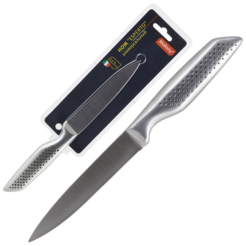 Нож Mallony ESPERTO MAL-05ESPERTO (универсальный) цельнометаллич, р-р лезвия12,5см