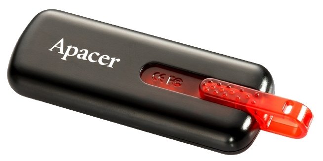 USB2.0 FlashDrives 8Gb Apacer AH326 Black