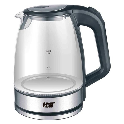 Чайник  HITT HT-5005 стекл черный (2 кВт, 1,8 л) (6/уп)