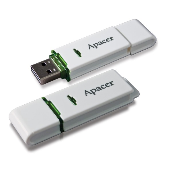 USB2.0 FlashDrives 8Gb Apacer AH223 White