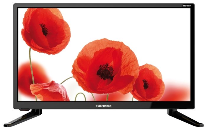 LCD телевизор  Telefunken TF-LED19S64T2 черный (18,5",1366*768, цифр DVB-T/T2/C, USB(MKV))
